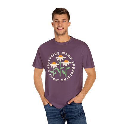 Moms Supporting Moms Flower Tee