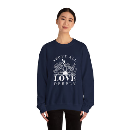 Love Deeply Crewneck Sweatshirt