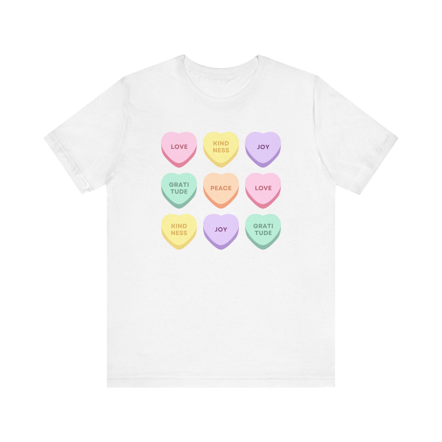 Candy Hearts Graphic Tee