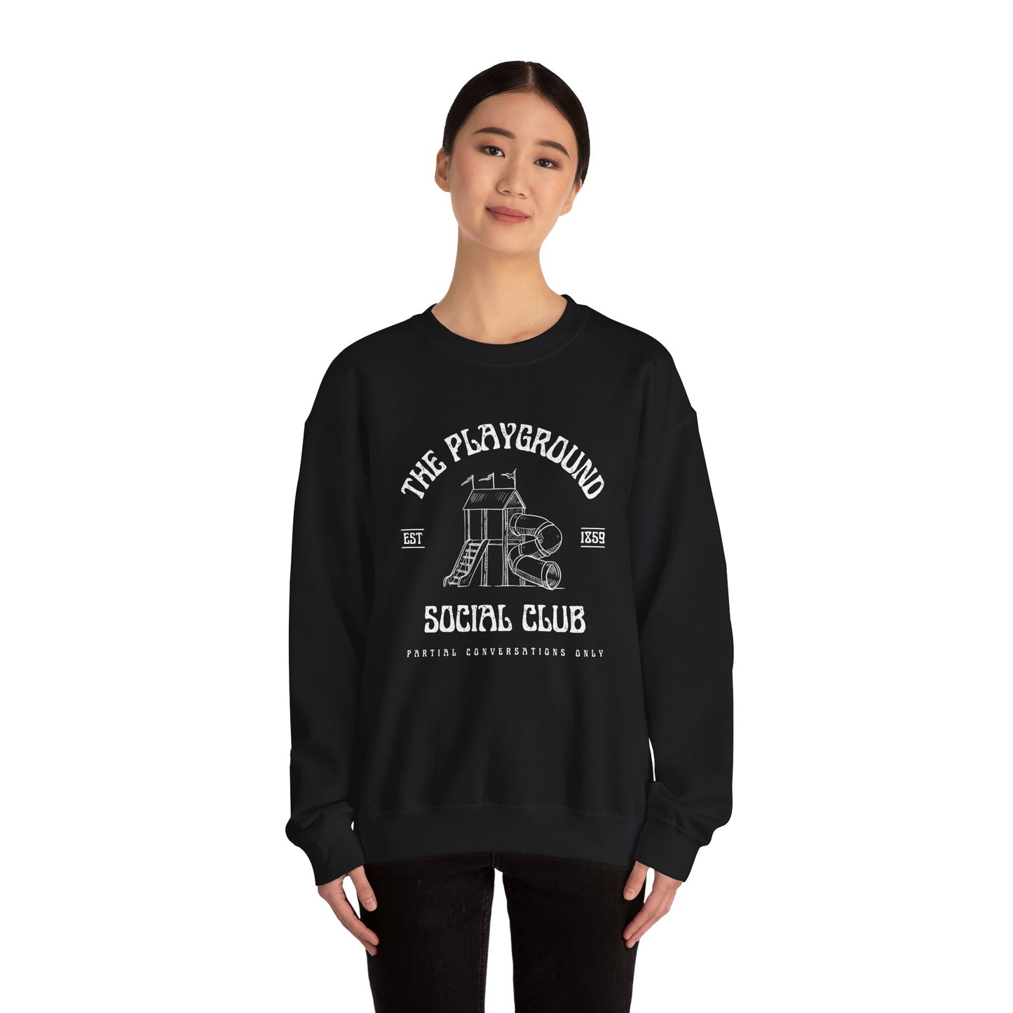 The Playground Social Club Crewneck Sweatshirt