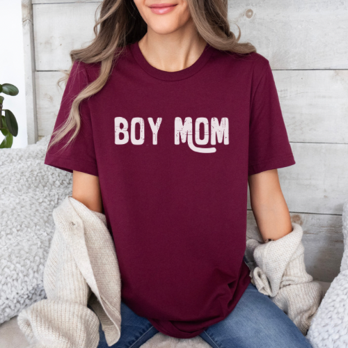 Boy Mom Graphic Tee