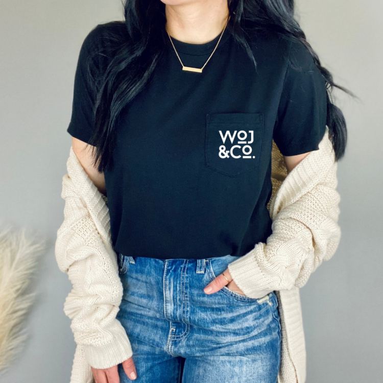 Woj & Co. Pocket Tee