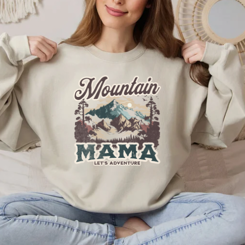 Mountain Mama Crewneck Sweatshirt