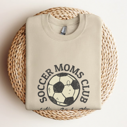 Soccer Moms Club Crewneck Sweatshirt