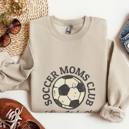 Soccer Moms Club Crewneck Sweatshirt